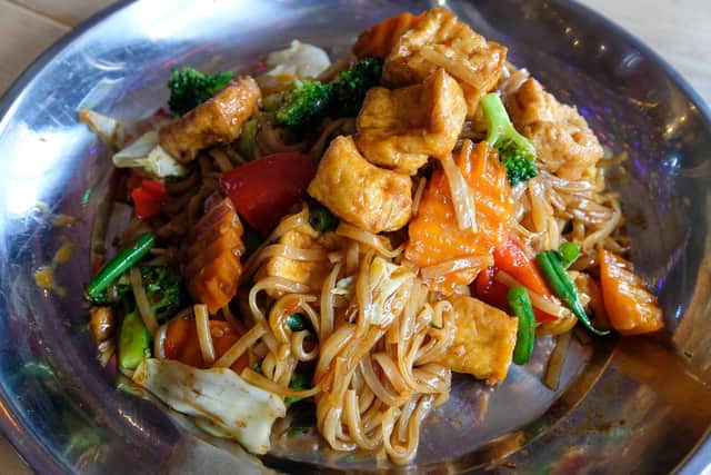 Pad Kee Mao, also known as Drunken Noodles