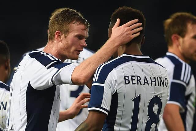 Chris Brunt was Saido Berahino's captain at West Bromwich Albion.
