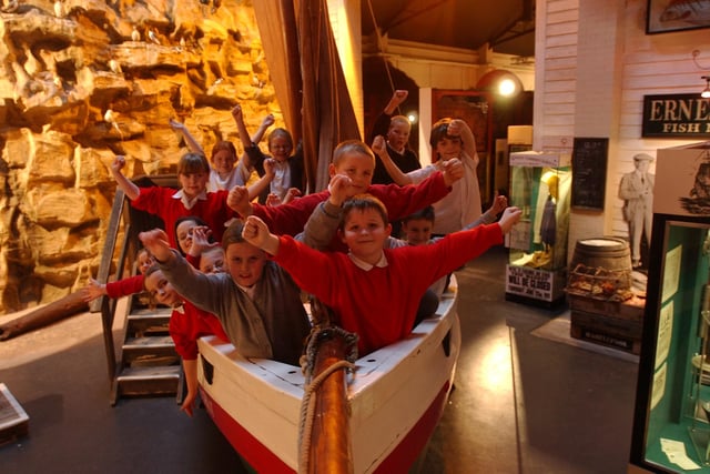 Were you one of the pupils enjoying a trip to the Museum of Hartlepool in 2005?
