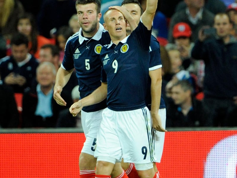 There is no such thing as a friendly against England. This match, our first against the Auld Enemy in many years, saw us narrowly lose out at Wembley despite an absolute screamer by veteran Kenny Miller.