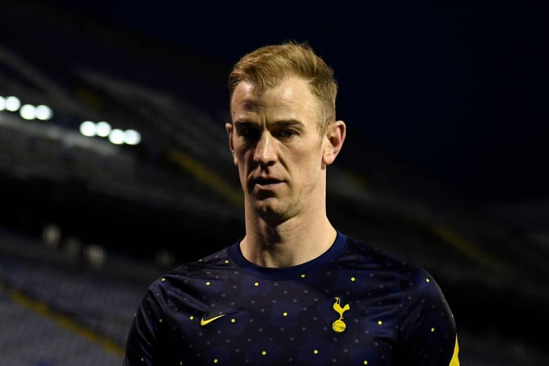 Ex-Burnley goalkeeper Joe Hart is reportedly on his way to Scottish Premier League giants Celtic and will take a wage-cut in order to force a move from Tottenham. (Various)

 (Photo by Jurij Kodrun/Getty Images)