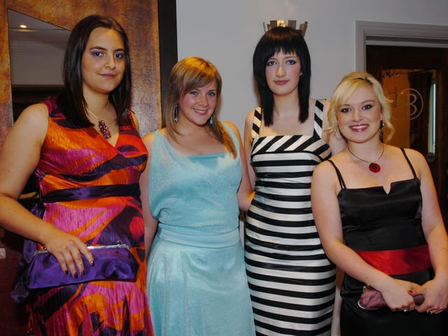 Sheffield High School PromKirsty Odling, Megan Croft, Anya Thomson and Jen Chapman