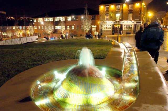 When switched on, the fountains provide an important part of Sheffield's urban beauty.
