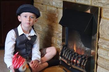 Frederick Staddon, 7, from Gosport went as Percy the Park Keeper for World Book Day.