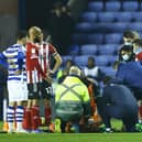 Sheffield United midfielder John Fleck collapsed during their win over Reading.