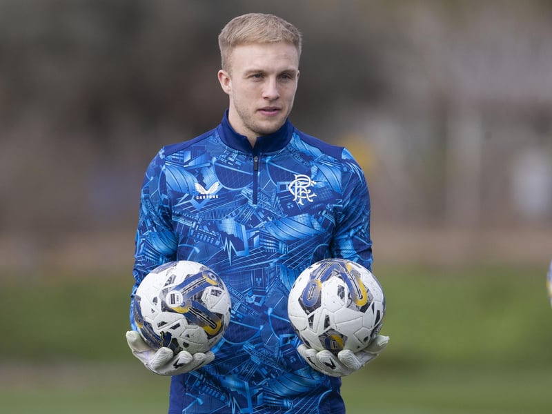 It is thought the goalkeeper is seeking a move away from Ibrox after failing to break into the first team. He earns a reported weekly salary of £5,700.
