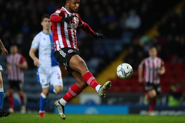 Lys Mousset in action for Sheffield United: Simon Bellis / Sportimage