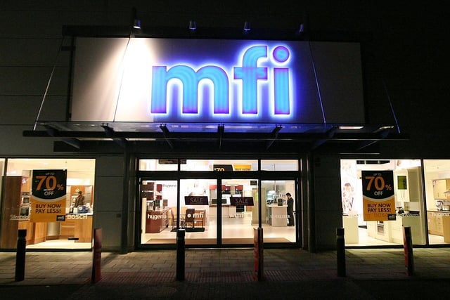 Long before IKEA dominated the flatpack furniture market in the UK, retailer MFI was a staple in retail parks and high streets. The furniture shop was one of the largest suppliers of kitchens and bedroom furniture in the country. MFI ceased trading after the financial crisis in 2008.