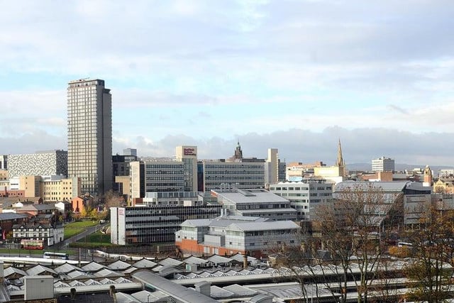 Sheffield has the highest numbers in Yorkshire, with 2,540 confirmed cases at a rate of 436.0 per 100,000 people.