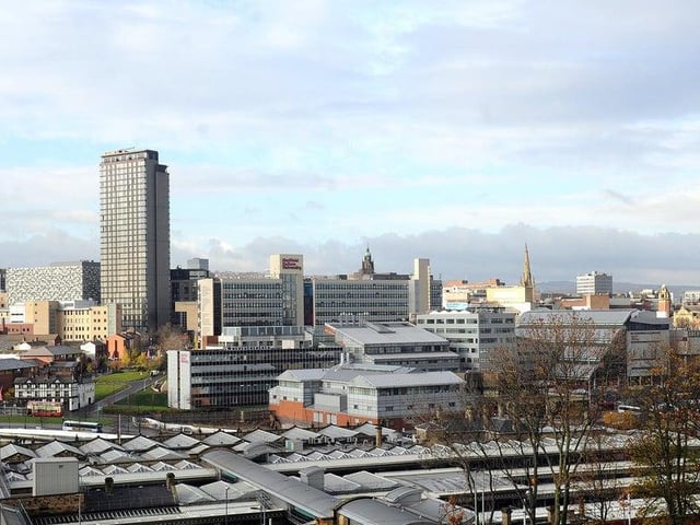 Sheffield has the highest numbers in Yorkshire, with 2,540 confirmed cases at a rate of 436.0 per 100,000 people.