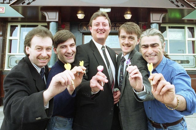 Eric Bristow opens The Alexandra in 1992. Were you there for the occasion?