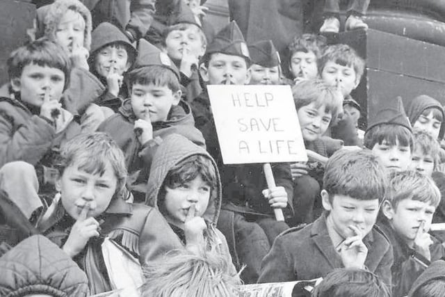 St Luke’s Boys Brigade members were pictured on the steps of Hartlepool’s Wesley Chapel in 1972 during a sponsored silence. Can you spot someone you know?