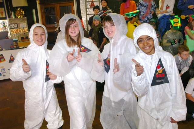 Dressed up for the Nativity in 2008 but who are the pupils ready to perform?