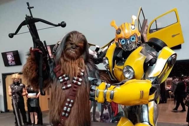 You could meet a Wookie and Bumble Bee