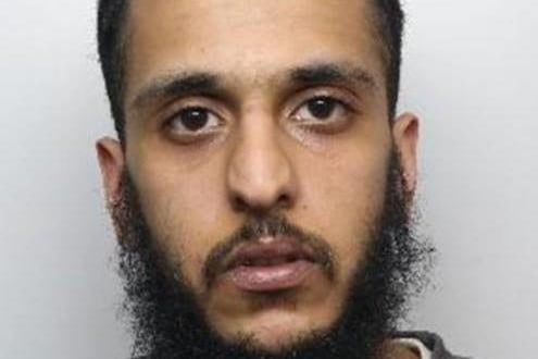 Faisal Yousaf beat up and robbed a young man at knifepoint on Frog Walk, in Sheffield, in May 2018.
The 20-year-old, of Violet Bank Road, Nether Edge, Sheffield, was found guilty at a trial in December 2020 of robbery and was sentenced the following month to five and a half years of custody.
He had been identified as a suspect shortly after the terrifying knifepoint robbery but evaded police until he was eventually arrested in May 2020.
Yousaf's co-accused Abdulrahman Yafooz, aged 24, of Morgan Road, Sheffield, was previously jailed for six years for robbery.