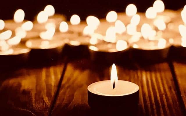 Candlelit Restorative Yoga.