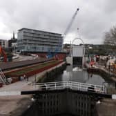 The £4m barrier, which was completed last year, was lowered on October 19 ‘as a precautionary measure’, according to RMBC.