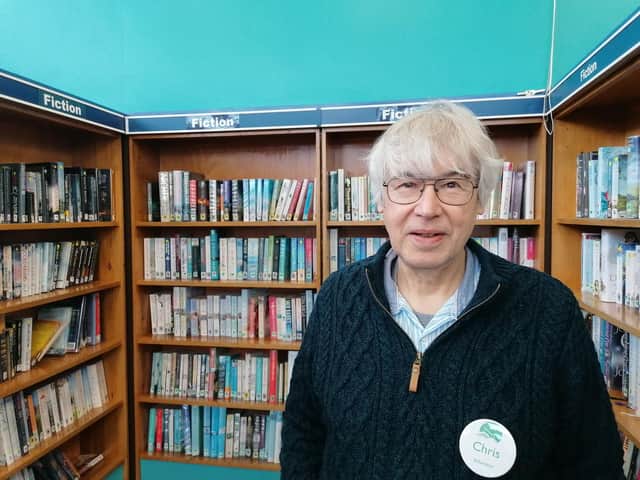 Chris Brown, Chair of Greenhill Community Library