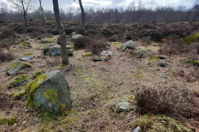 Possible Stone Circle - Photo by Alan Smith