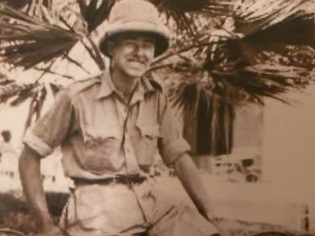 "My Dad, died as a result of contracting tuberculosis and malaria in North Africa. Lest we forget."