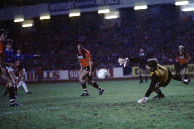 McCoist's first European goal came against Bohemians in October 1984