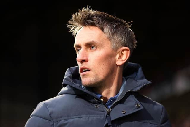 IPSWICH, ENGLAND - JANUARY 07: Ipswich Town Manager Kieran McKenna during the Emirates FA Cup Third Round match between Ipswich Town and Rotherham United at Portman Road on January 07, 2023 in Ipswich, England. (Photo by Stephen Pond/Getty Images)