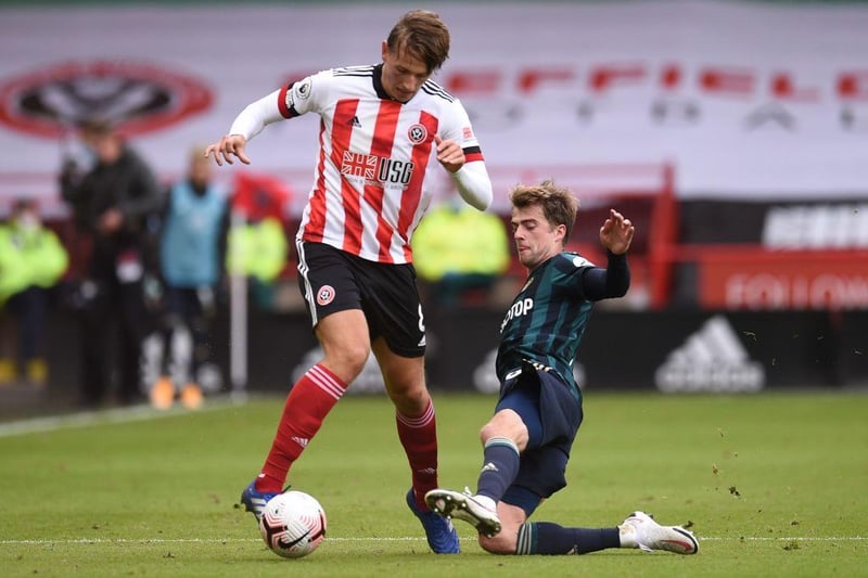 Arsenal and Everton are considering bids for Sheffield United midfielder Sander Berge as his release clause has reduced to £35million. (Sky Sports)
 
(Photo by OLI SCARFF/POOL/AFP via Getty Images)