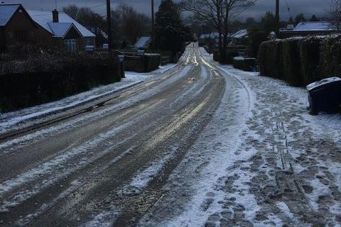 Snowy scenes in Swanmore. Picture: Rach Horn