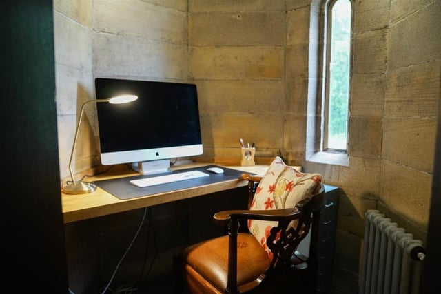 On Rightmove, this image of an office space is simply titled "secret spaces".