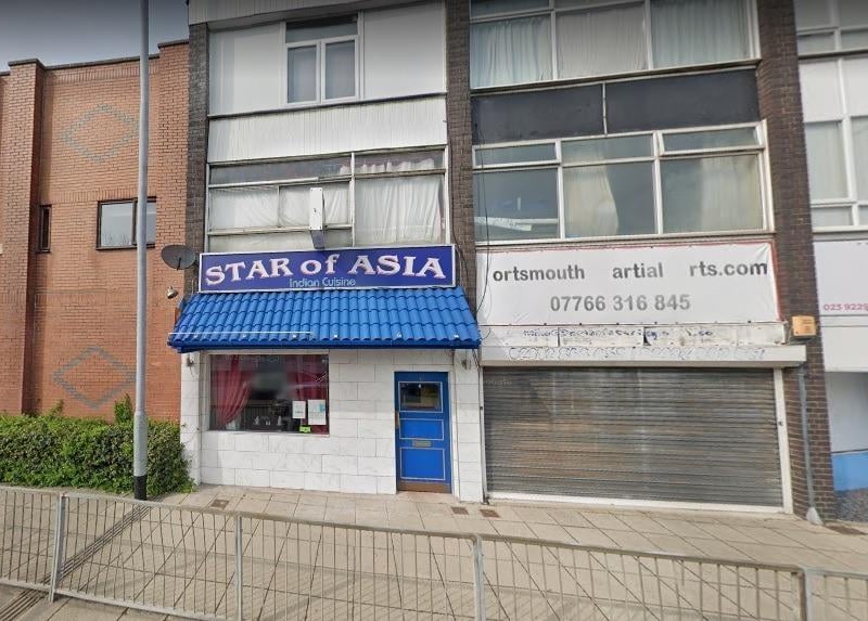Star Of Asia at 6 Market Way, Portsmouth was rated one-out-of-five on March 9. The hygienic food handling and cleanliness and condition of facilities and building were rated improvement necessary. Its management of food safety was rated as major improvement necessary.
