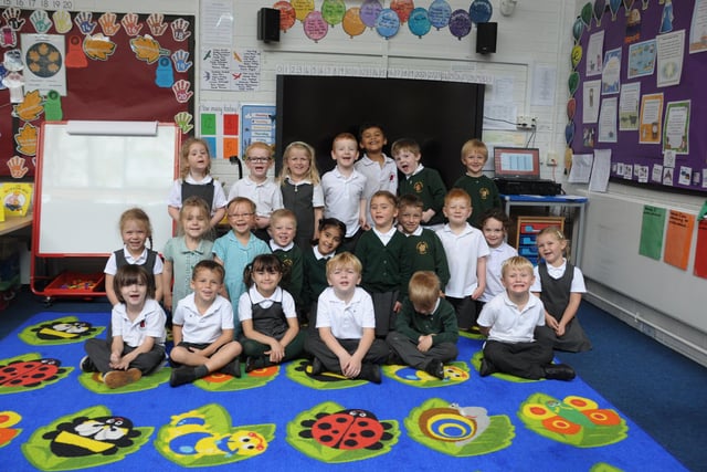 Year R Starters 2021 Whiteley Primary School Gull Coppice, Whiteley - Foxes Class. Picture: Alice Mills