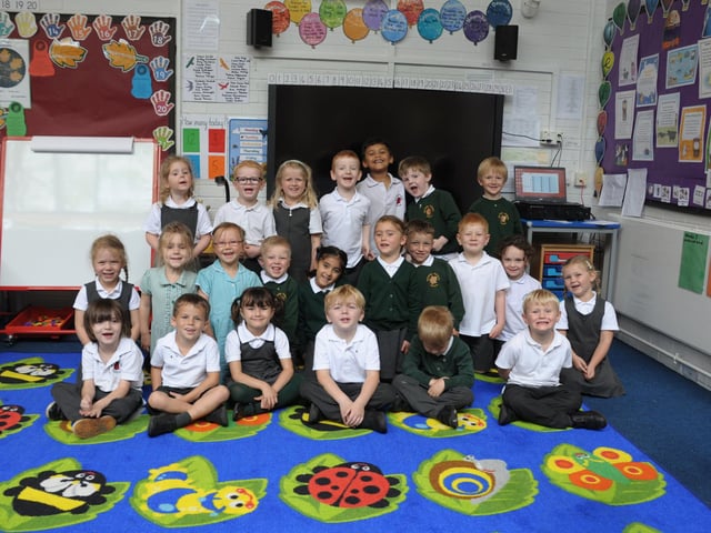Year R Starters 2021 Whiteley Primary School Gull Coppice, Whiteley - Foxes Class. Picture: Alice Mills