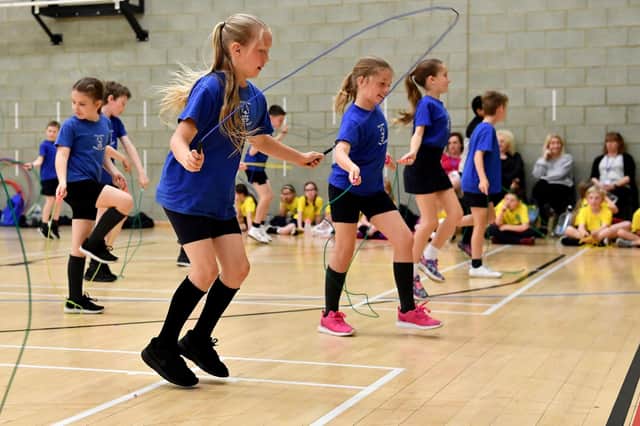 Last year's Hartlepool School Skipping Finals held at Brierton Sports Centre. Have you spotted anyone you know?