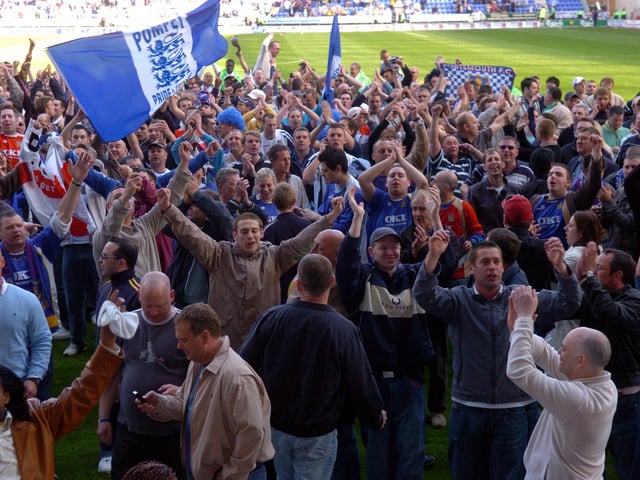 Pompey took 5,300 fans to the JJB Stadium back on April 29, 2006