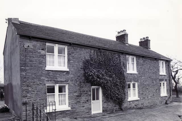 Jordanthorpe Hall Farm Cottages, the birth place of Sir Francis Chantrey - 7th April 1981