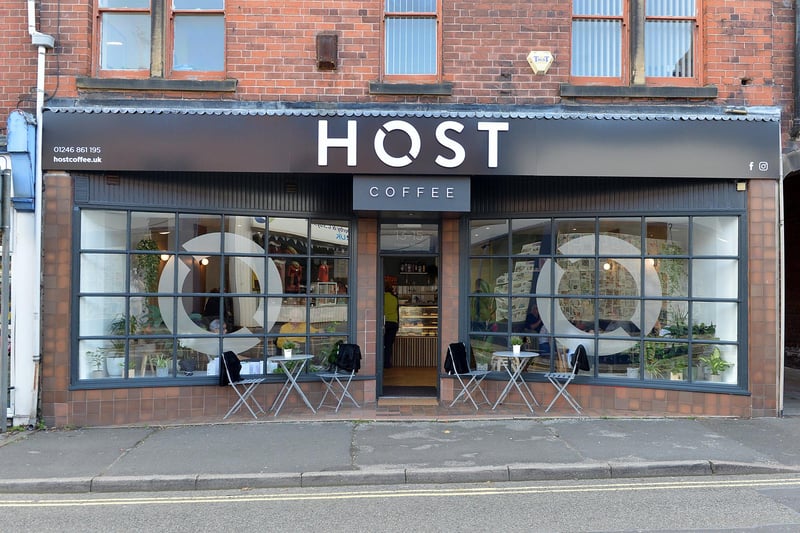 Host Coffee on Market Street, Clay Cross, has got off to a flying start.