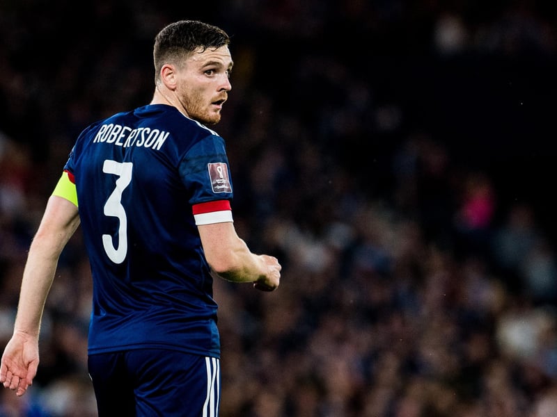 It's no surprise to see Robbo top of the list. The Scotland captain in world class in the real world and it's replicated on FIFA, with his pace ranked 84 and his passing 80.
