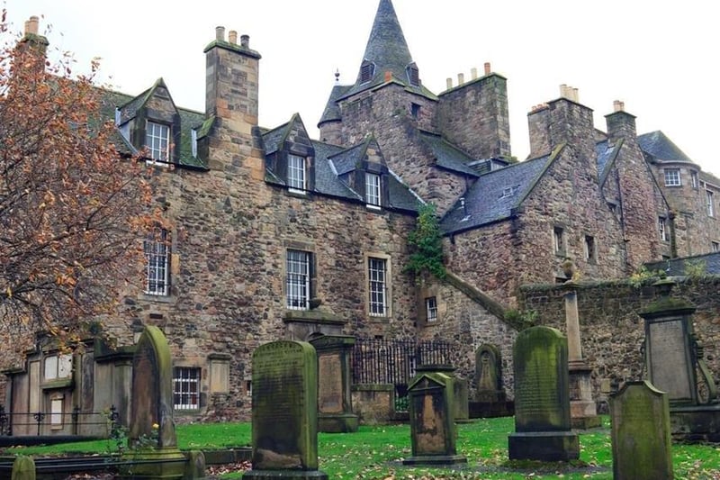 The ancient Greyfriars Kirkyard is surrounded by historic buildings that make you feel as if you've travelled back hundreds of years.