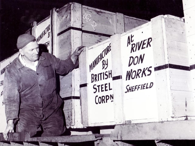 British Steel Corportion, River Don Works, in 1971