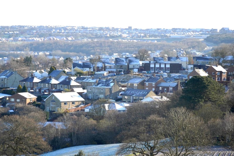 Parts of County Durham woke up to scenes more familiar with Christmas than Easter.