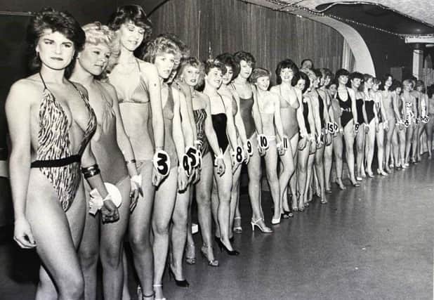 Beauty Contests were a regular feature of a night out at the club.