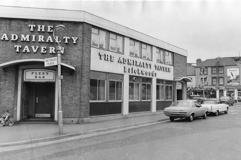 This lost pub was suggested by Diana Rose who wrote: 'Admiralty Tavern. Great atmosphere'. It used to be found Spring Street, Landport but was demolished in 1987.