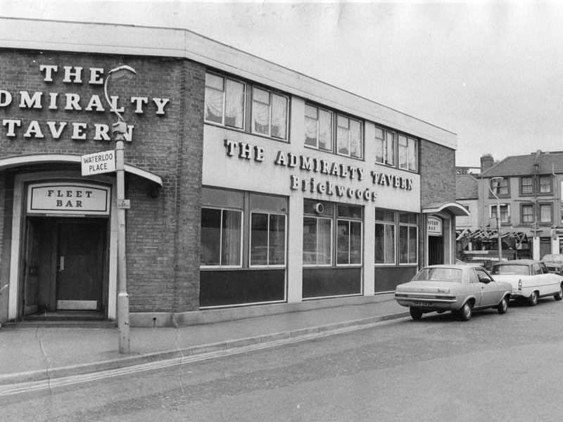 This lost pub was suggested by Diana Rose who wrote: 'Admiralty Tavern. Great atmosphere'. It used to be found Spring Street, Landport but was demolished in 1987.