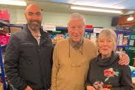 Born in 1929 in Tyne Dock, actor Woodvine is best known for roles in 1980s BBC drama series Edge of Darkness and in 1981 horror movie An American Werewolf in London. He is pictured, centre, during a recent return visit to South Shields.