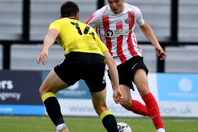 That Taylor has been included in the last two League One squads tells you in itself how highly he is rated by the senior coaching staff.
Sunderland see him in asimilar position to Dan Neil last year, getting exposure in first-team trainign will taking a key role in the U23s team wherever possible.
Primarily a winger but able to play at full back, he is quick and very impressive in terms of his composure in possession.
Physically he has some developing to do, but is a really exciting talent to keep an eye on and had a superb pre-season.