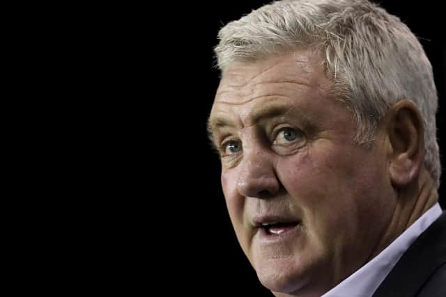 Steve Bruce moved from Sheffield Wednesday to Newcastle United in 2019.