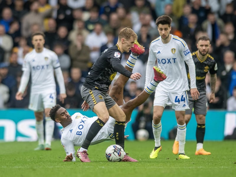 Not at his best in Leeds' last run-out but has been one of the better performers in recent weeks when the team's overall level has fallen. An attacking threat down the left, too.