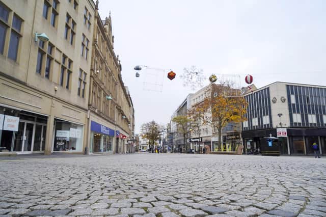 Sheffield on the first day of the second national lockdown.