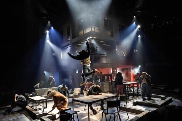 The Company of Standing at the Sky’s Edge. Photo by Johan Persson