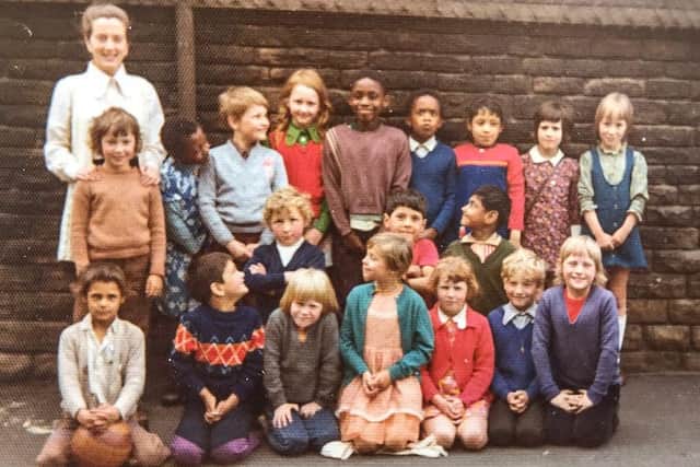 Circa 1972 Children at all Saints Nursery First School